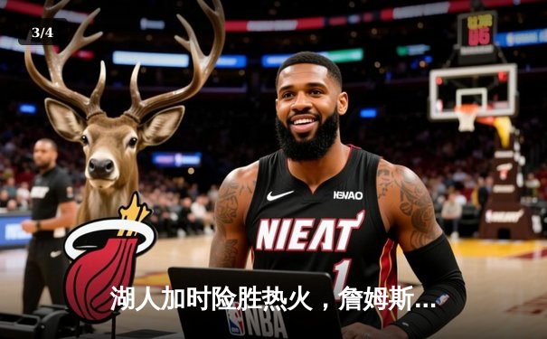 湖人加时险胜热火，詹姆斯大三双锁定总冠军 - 3